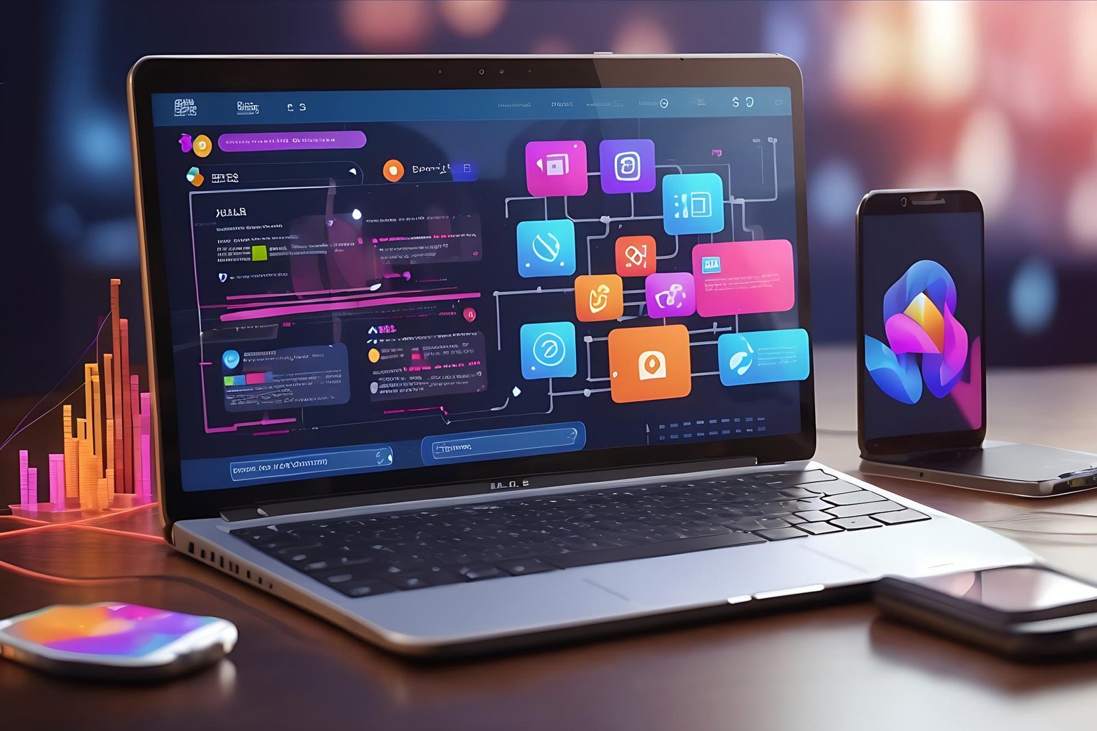Web application development services by AVENVORA